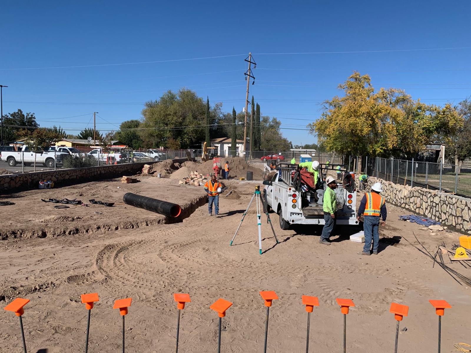 Alarcon Elementary San Elizario Tx. Parking Lot Expansion 2019 (1)