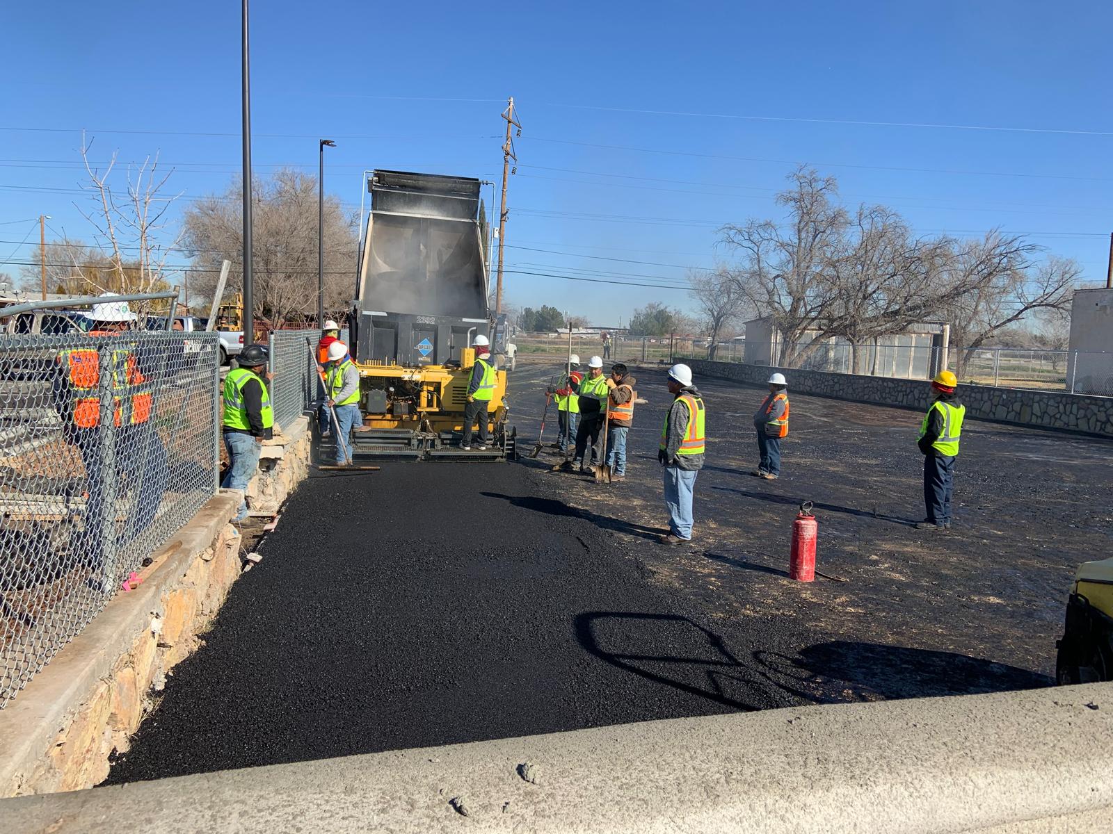 Alarcon Elementary San Elizario Tx. Parking Lot Expansion 2019 (2)