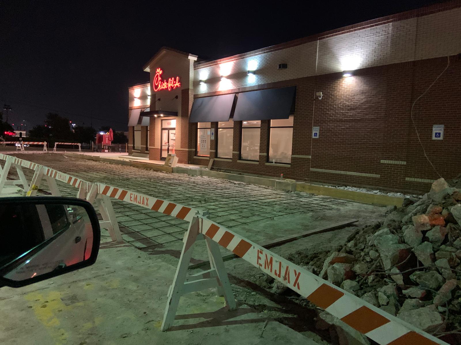 Chick Fil a Pattial Drive tru replacement. San Antonio Tx (1)