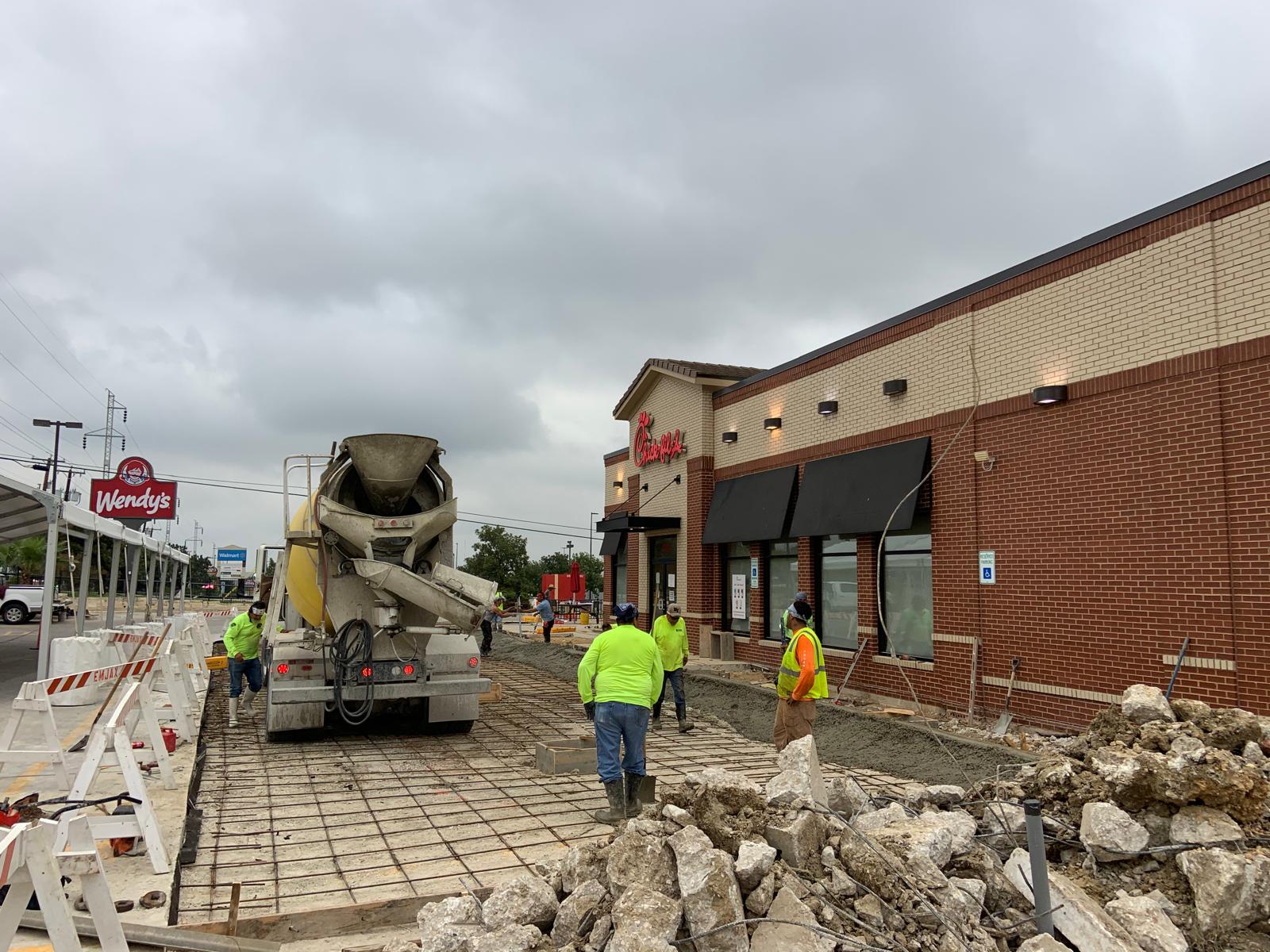 Chick Fil a Pattial Drive tru replacement. San Antonio Tx (2)